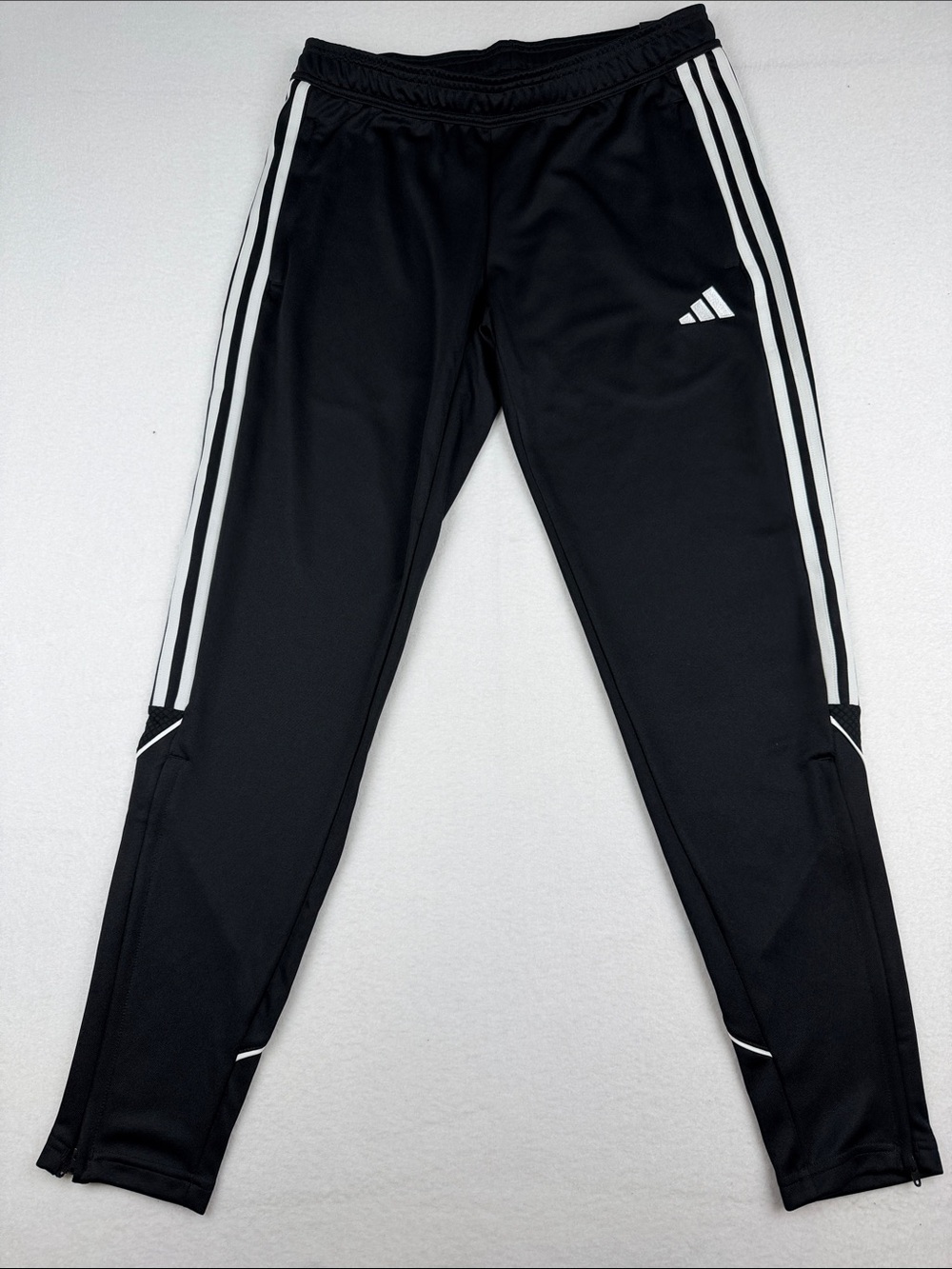 Adidas Tiro23 Women Black Football with white Stripes Pants Size M